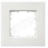 DELTA MIRO Рамка 1 пост 90X90 мм белый (5TG1111-3)