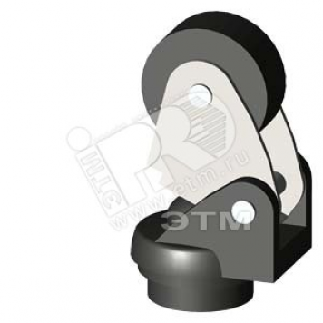 ACTUATOR HEAD ДЛЯ ПОЗИЦИОННЫЙ ВЫКЛЮЧАТЕЛЬ 3SE51 ROLLER LEVER, STAINLESS STEEL LEVER, WITH PLASTIC ROLLER 22MM, FUNCTIONAL AT -40 DEGREES