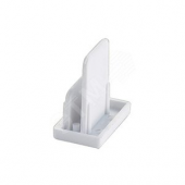 Заглушка торцевая для шинопровода белый UFB-Q121 C21 WHITE 1 POLYBAG (10570)