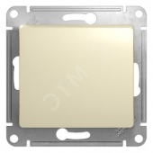 GLOSSA Переключатель одноклавишный в рамку бежевый сх.6 (GSL000261)
