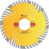 Диск отрезной алмазный, сегментный с защитными секторами CUTOP Profi, 125 x 2.4 x 8.3 x 22.2 мм (67-415)