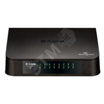 Коммутатор 16 портовый 10/100 (DES-1016A/E1B)