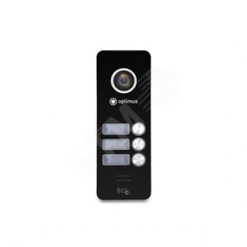 Панель видеодомофона AHD , цветной, 1920х1080 DSH-1080_3(black) (DSH-1080_3(black))