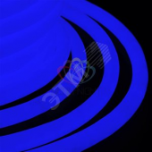 Неон светодиодный гибкий 360 постоянное свечение cиний 220В (бухта 50м)