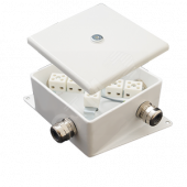 Коробка монтажная огнестойкая КМ-О (2к)-IP66-120х120 два ввода AC (КМ-О (2к)-IP66-120х120 AC)