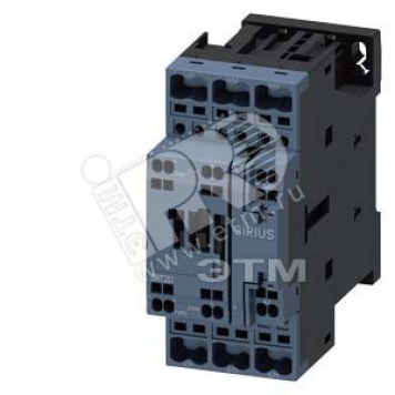 Контактор 3п AC-3 7.5кВт/400В 1НО+1НЗ 24В AC 50/60Гц типоразмер S0 пружинные клеммы