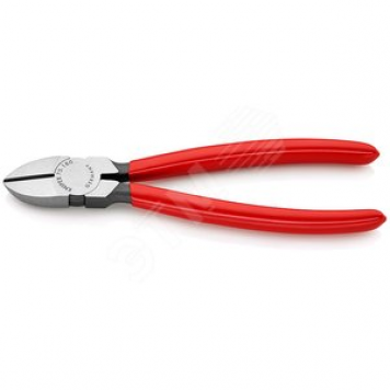KNIPEX Бокорезы (кусачки боковые), рез: мягкая проволока ? 4 мм, проволока средней твёрдости ? 3 мм, твёрдая проволока ? 2.5