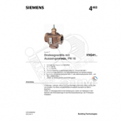 VXG44.15-1 Клапан регулирующий 3-х ходовой Kvs 1 Dn 15 шток 5.5