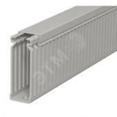 Распределительный кабельный канал LK4 80x25x2000 мм (ПВХ, серый) (LK4 80025)