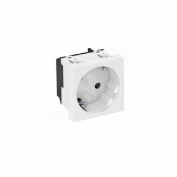 Розетка одинарная 33° с з/к, 250 В, 16A (зеленый) (STD-D3 MZGN1)