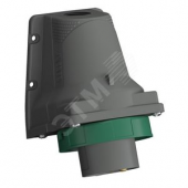 Вилка для монтажа на поверхность Easy&Safe 332EBS6W 32A 3P+E IP67 10ч (332EBS10W)