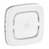 Valena ALLURE MyHome Лицевая панель для механизмов BUS/SCS С символом GEN 2 модуля Белая