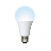 Лампа светодиодная LED-A60-16W/NW/E27/FR/NR Форма A, матовая. Серия Norma. Белый свет (4000K). Картон. ТМ Volpe (UL-00004026)