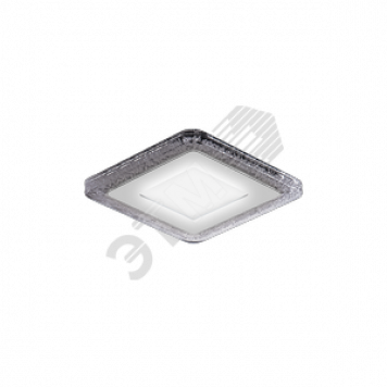Светодиодный светильник ДВО-3+3W, Bubbles BL321 Квадр. LED 4000K, 350лм,103x103мм, ?80 Gauss
