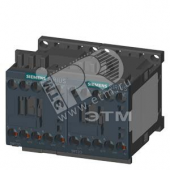 REV. COMB., AC3, 4KW/400V AC220V 50HZ/240V 60HZ 3-POLE, SZ S00 SCREW TERMINAL ELECTR. AND MECH. INTERLOCK