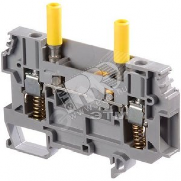 Клемма винтовая измерительная D 6/8.ST1.RS 6мм.кв. (1SNA115831R0400)