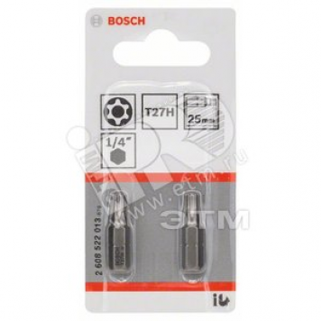 Бита T27H Security-Torx 25мм (2.608.522.013)