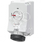 Розетка DUO 63А 4п 6ч 400В IP67 (5110A)
