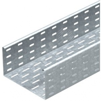 Кабельный листовой лоток перфорированный 110x400x3000 (MKS 140 FS)
