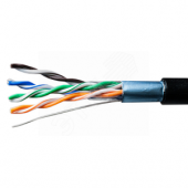 Витая пара FTP 4 пары AWG 24 Cat.5e внешняя Cu Premium (FTP 4x2x0,51 5e Out/Cu)