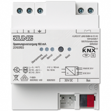 KNX блок питания, 160mA (20160REG)