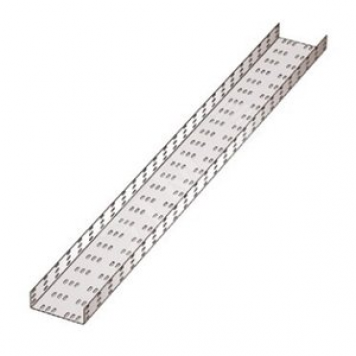 Лоток перфорированный ЛМ 200х50х2000 УТ1,5, горячее цинкование(толщина покрытия 40 -120 мкм), S1,0