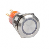 Кнопка S-Pro67 19 мм без фикс. с красной подсв. 230В EKF PROxima