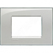 LivingLight Рамка прямоугольная 3 поста Серое небо