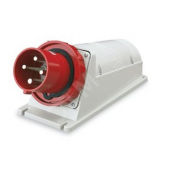 Вилка настенная IP67 63А 3P+E+N 400В (DIS245M6398)