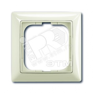 BASIC 55 Рамка 1 пост chalet-white (2511-96-507)