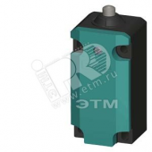 SIRIUS POSITION SWITCH PLASTIC ENCLOSURE 40MM, TO EN50041 DEVICE CONNECTION 1X (M20X1.5) 2NO/1NC SLOW-ACTION CONTACTS PLAIN PLUNGER, PLASTIC WITH HIGH-GRADE STEEL PLUNGER (3SE5132-0PB01)