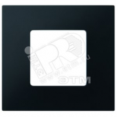 Рамка-декор на 1 пост для 2700610-03., S27Pl, Артик чёрный (2700617-086)