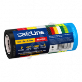 Изолента ПВХ разноцветная 15мм 5м (7цветов) Safeline