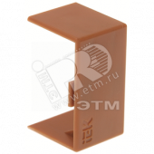 Соединитель на стык 15х10 КМС дуб Элекор (CKK10D-S-015-010-K11)