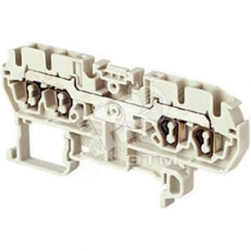 Клемма пружинная D1.5/4.4L 1.5мм.кв. оранжевая (ENT1SNA290382R0600)