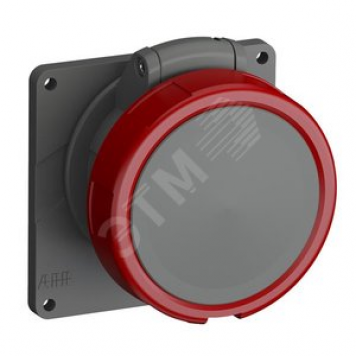 Розетка с прямым фланцем Easy&Safe 332ERU6W 32A 3P+E IP67 6ч (332ERU6W)