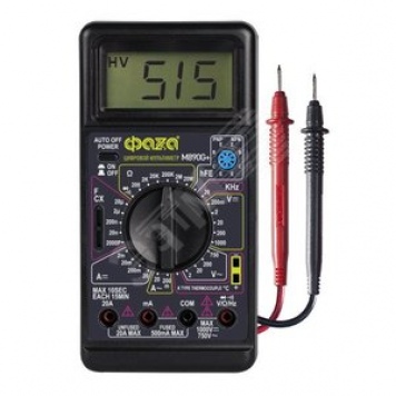 Мультиметр ФАZА цифровой M890G+ (4895205008854)
