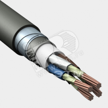 Кабель силовой ВВГнг(А)-FRLS 4х25.0 мк(PE)-0.66 Ч. бар
