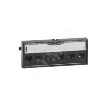 Вставка компьютерная UTP 6RJ45 категория 5е