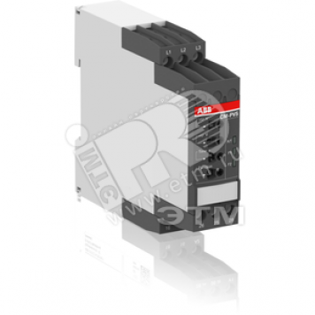 Реле контроля CM-PVS.31P без контроля нуля Umin/Umax=3x160-230В/220-300B AC обрыв/чередование tрег =0-30с 2ПК пружинные клеммы (1SVR740794R1300)