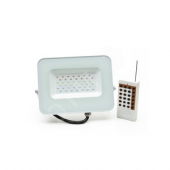 Прожектор светодиодный ДО-30w RGB IP65 белый корпус (5012103)
