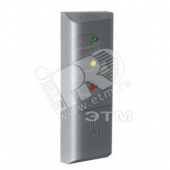 Считыватель бесконтактный PERCo-IR03.1D с интерфейсом RS-485 для карт формата EMM и HID темно-серый (PERCo-IR03.1D)