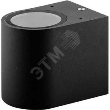 Светильник ДБУ GU10 без лампы IP54 черный (DH014)