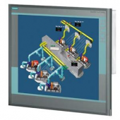TFT-дисплей SIMATIC Flat Panel 19T 19' сенсорный 1280x1024 пикселей питание 24В DC интерфейсы VGA/DVI-D в комплекте кабель VGA длиной 1.8м