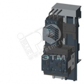 КОНТАКТОРНАЯ СБОРКА РЕВЕРСИВНЫЙ ПУСК, AC 400V, SZ S0, 17. . .22A, AC 230V SCREW CONNECTION FOR BUSBAR SYSTEMS 60MM TYPE OF COORDINATION 2, IQ = 150KA (ALSO FULFILLS TYPE OF COORDINATION 1) 1NO+1NC (CONTACTOR)