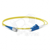 Патч-корд волоконно-оптический (шнур) SM 9/125 (OS2) FC/UPC-LC/UPC simplex LSZH (1м) (243763)