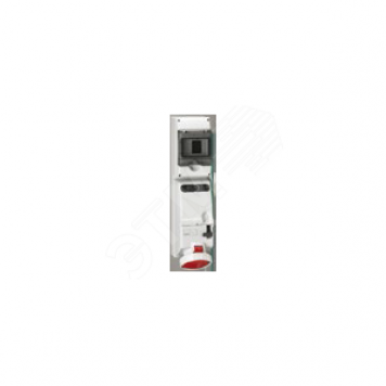 Щиток с розетками 3P+N+T 63A (57299)