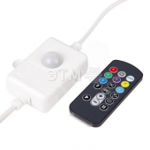 Контроллер для RGB гирлянд с пультом (245-907)