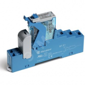 Интерфейсные модули реле, Светодиод + диод, Контакты AgNi, 1CO 16A, 110VDC