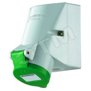 Розетка настенная 16А 2Р+E IP44 (2241)